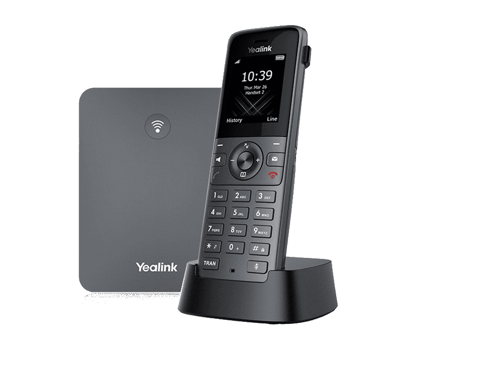 Yealink W73P cordless phone and its base